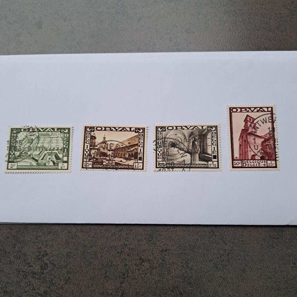 Timbres belges, Timbres & Monnaies, Timbres | Europe | Belgique, Enlèvement ou Envoi, Affranchi, Oblitéré