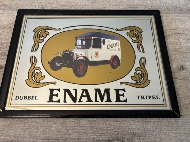 bierspiegel ENAME 60x44 cm, Ophalen, Rechthoekig, Minder dan 50 cm, Minder dan 100 cm
