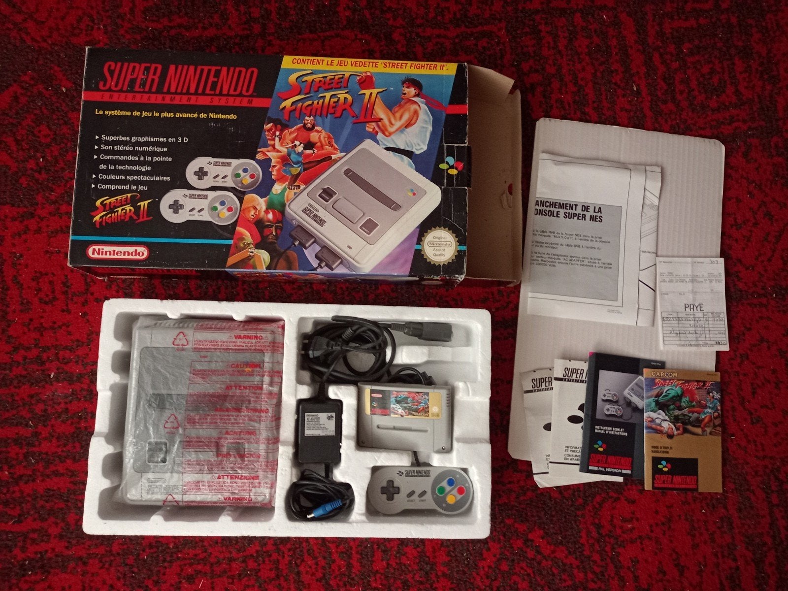 Console super Nintendo street fighter 2, Consoles de jeu & Jeux vidéo, Enlèvement