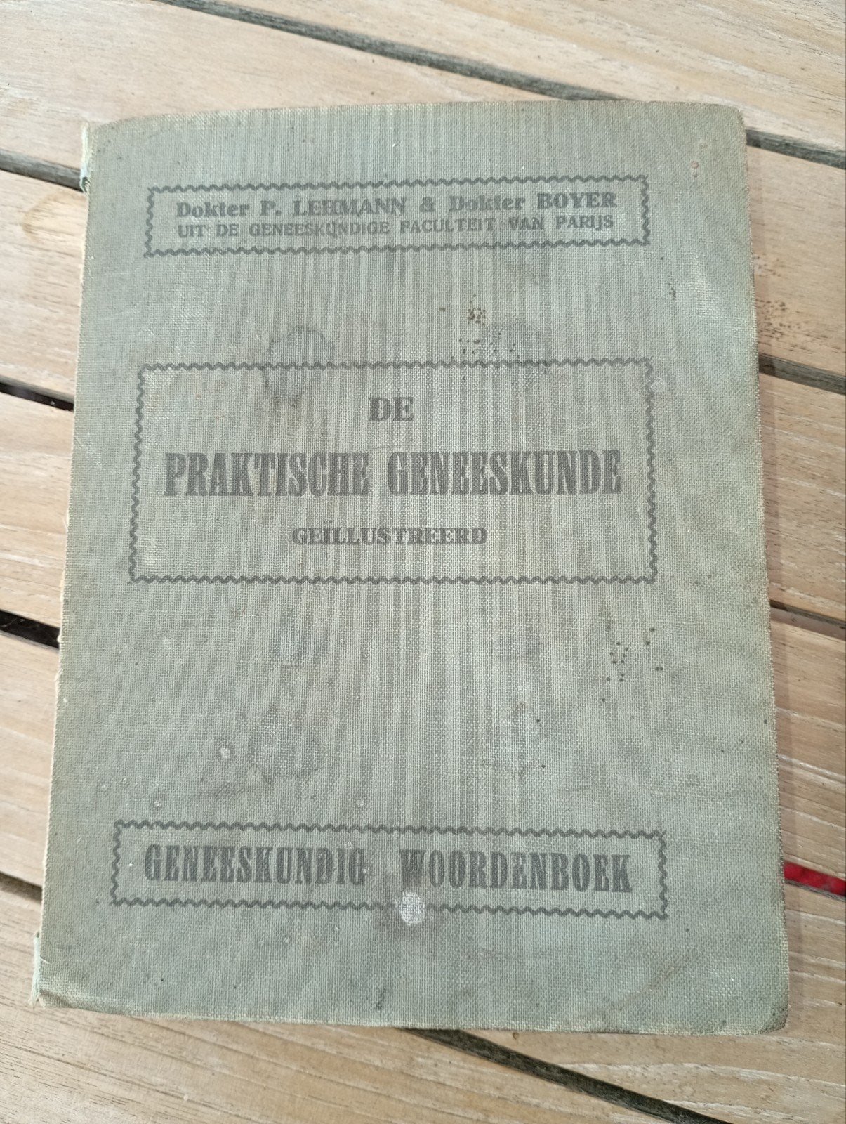 Praktische Geneeskunde woordenboek 1933, Gelezen, Overige wetenschappen, Ophalen of Verzenden, Lehmann & Boyer
