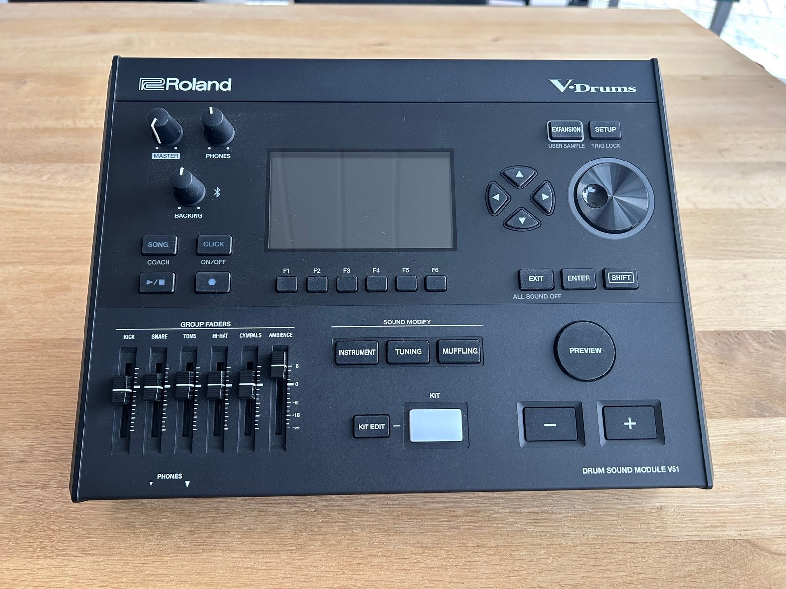 Roland V51 Module (slechts 2x gebruikt), Musique & Instruments, Batteries & Percussions, Enlèvement ou Envoi, Comme neuf, Roland