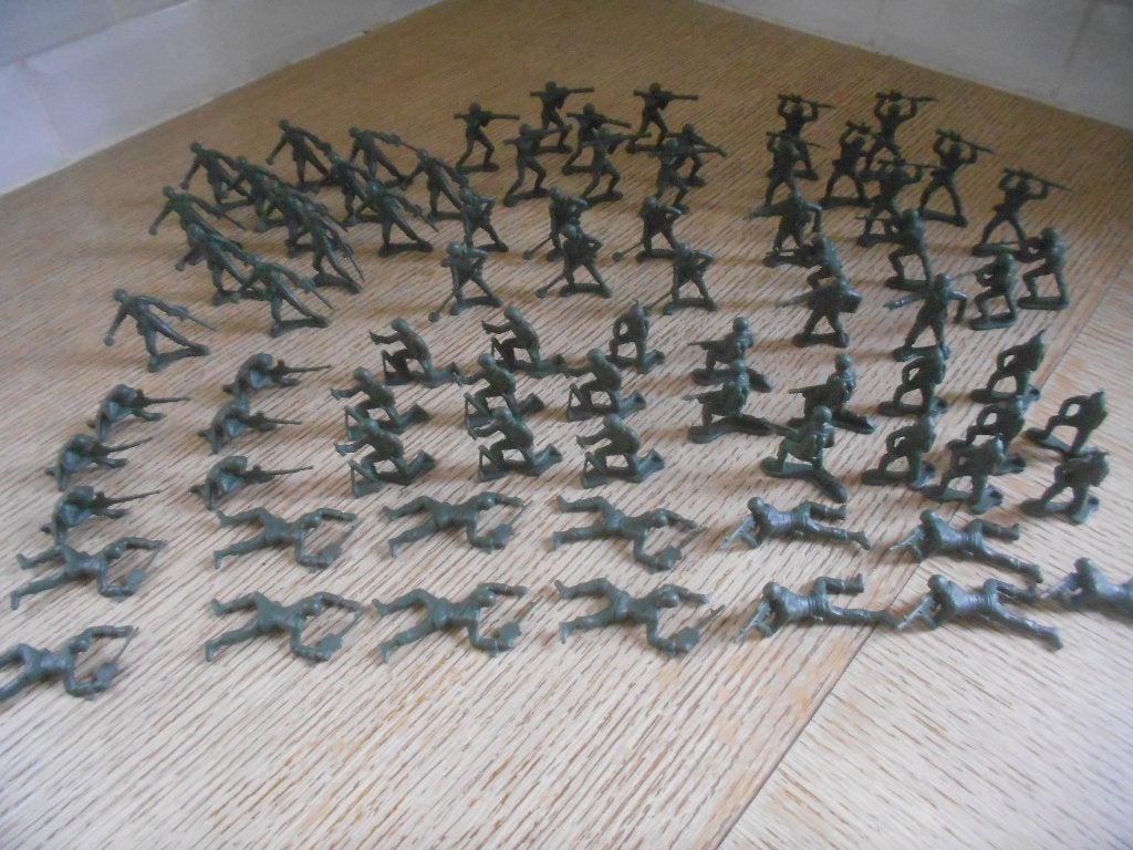 Soldaten - figuren (speelgoed) - 82 stuks. xxx, Verzamelen, Ophalen of Verzenden
