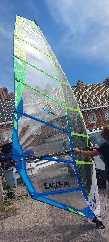 7.8 Windfoil S2 eagle fr, Watersport en Boten, Ophalen, 6.5 m² tot 8 m², Zo goed als nieuw, Geschikt voor foilen