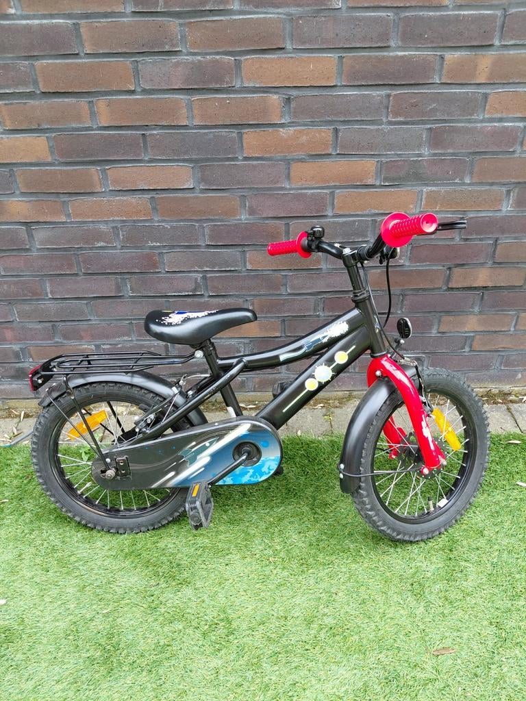 Kinderfiets 16 inch, Ophalen