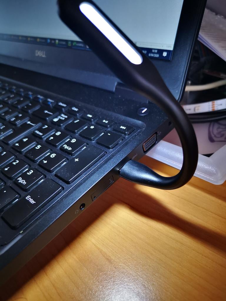 2 x USB Led light. Flexibele keyboard verlichting., Ophalen of Verzenden, Nieuw