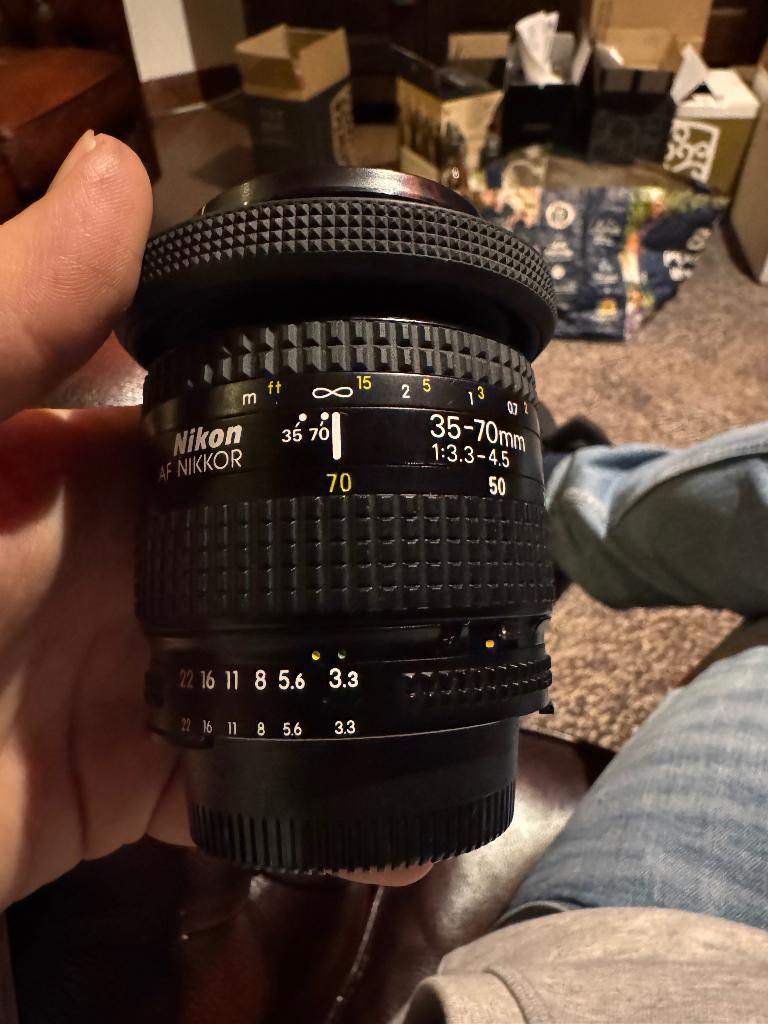 Nikon AF Zoom-Nikkor 35–70 mm f/3.3-4.5, Ophalen of Verzenden, Zo goed als nieuw, Zoom