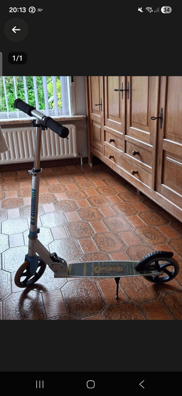 kinder step, Fietsen en Brommers, Ophalen