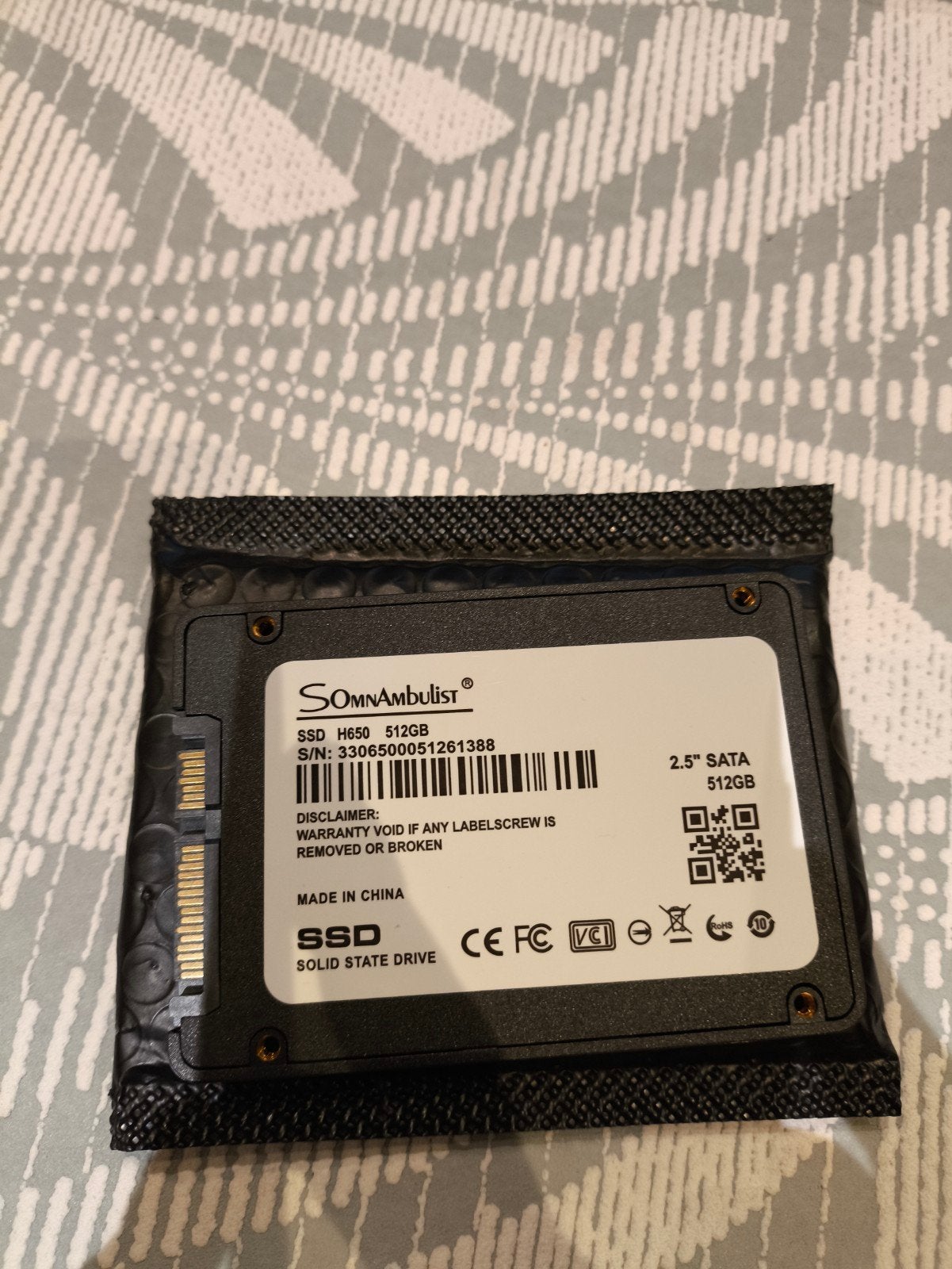 ssd 512gb 2.5" nieuw, Informatique & Logiciels, Disques durs, Enlèvement, SSD