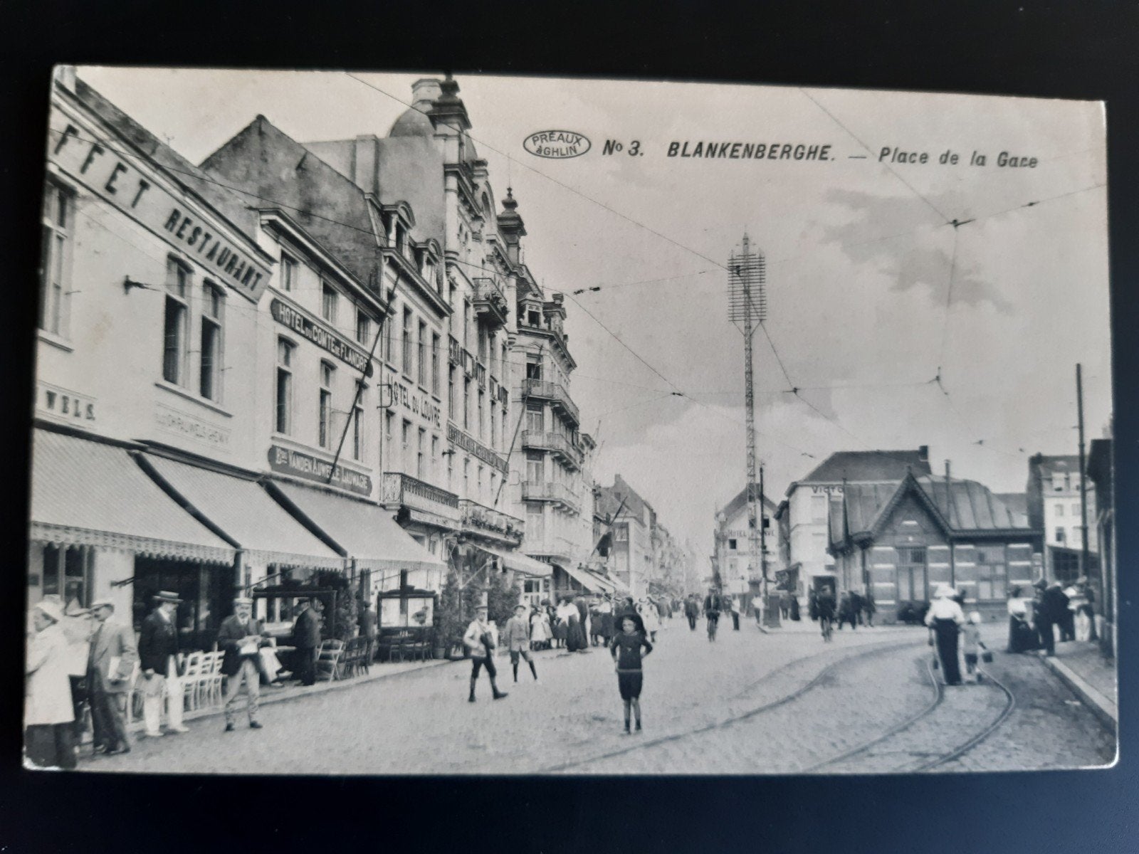 BLANKENBERGE place de la gare STATION, Verzamelen, Ophalen of Verzenden