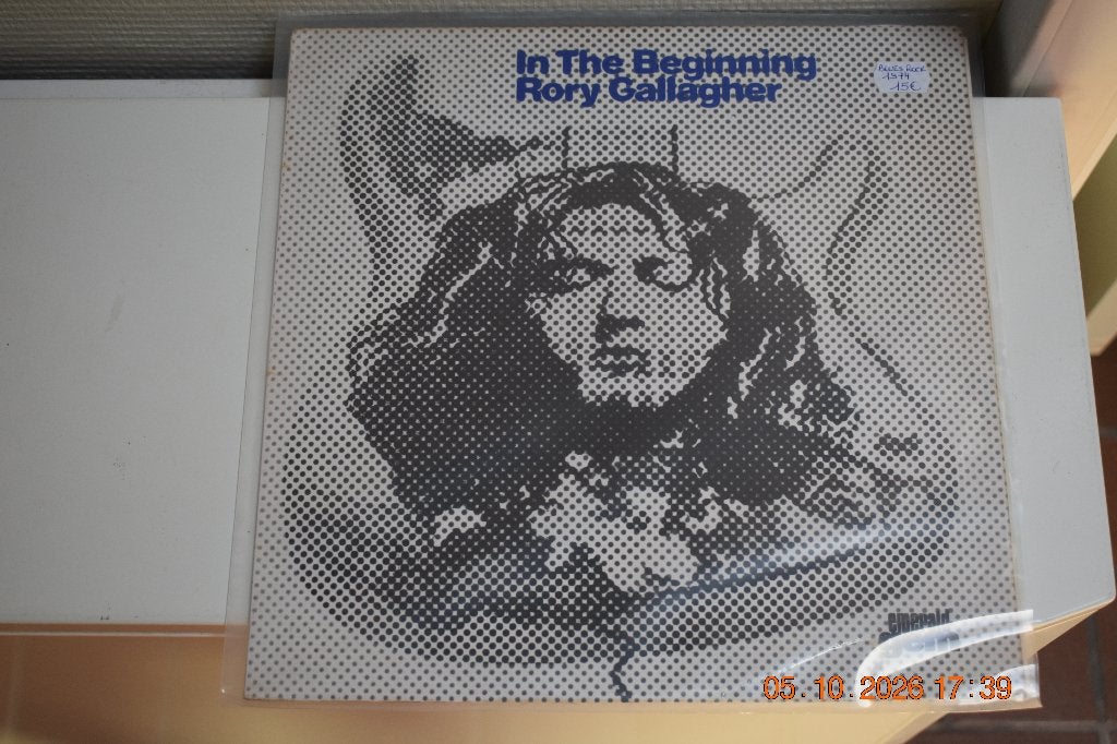 2 LP's : "Rory Gallagher" (Blues Rock), CD & DVD, LP, Enlèvement ou Envoi, Utilisé, Housse de protection extérieure