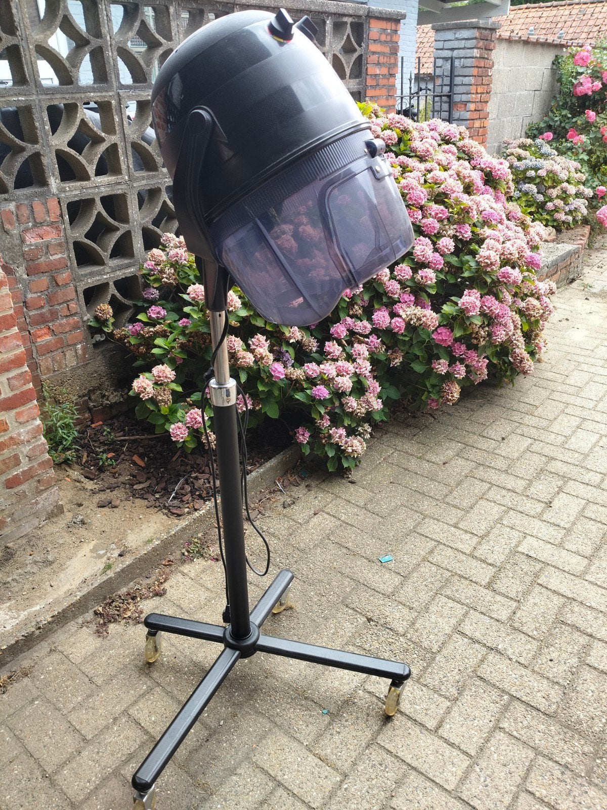 droogkap, Ophalen