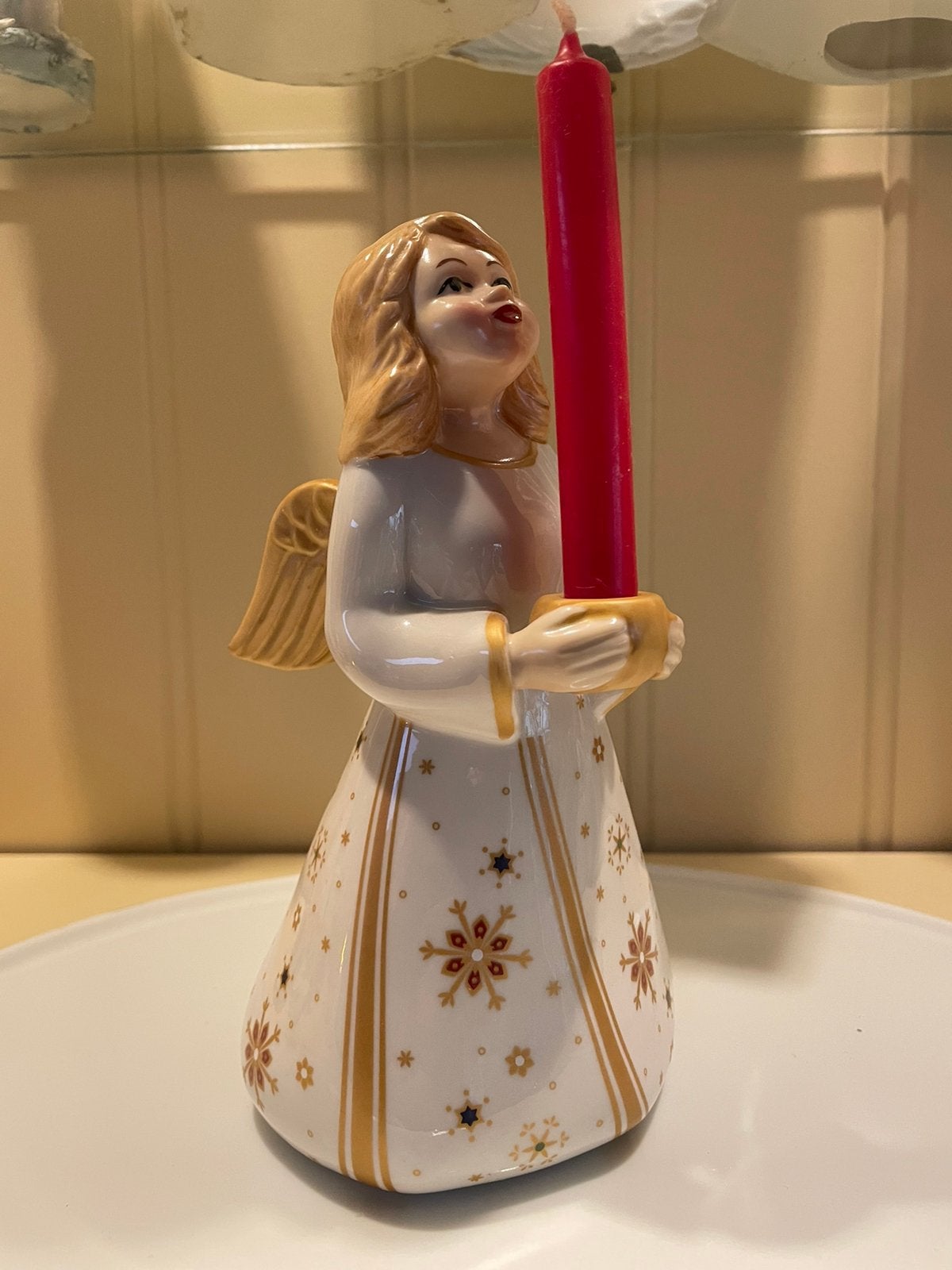 Villeroy en Boch nostalgic light kerst engel, Diversen, Ophalen of Verzenden, Zo goed als nieuw