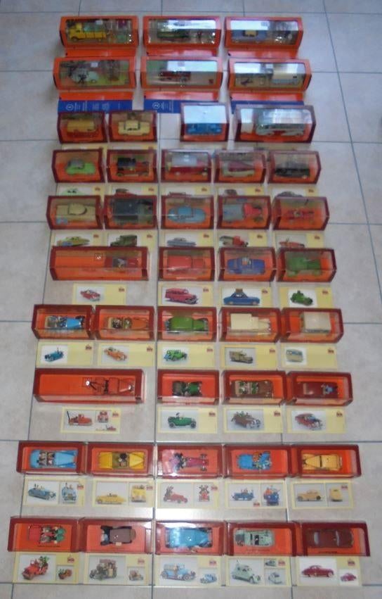 Kuifje - Tintin complete Moulinsart set 35 + 2 + 6 stuks, Ophalen, Kuifje, Zo goed als nieuw, Overige typen