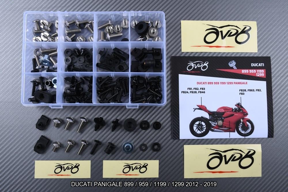 Kuip bouten set DUCATI PANIGALE 899 959 1199 1299 2012 2019, Ophalen of Verzenden, Nieuw