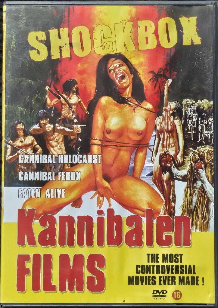 Shockbox: Cannibal Holocaust-Cannibal Ferox-Eaten Alive, CD & DVD, DVD | Classiques, Enlèvement ou Envoi, Anglais, Horreur, 1980 à 2000