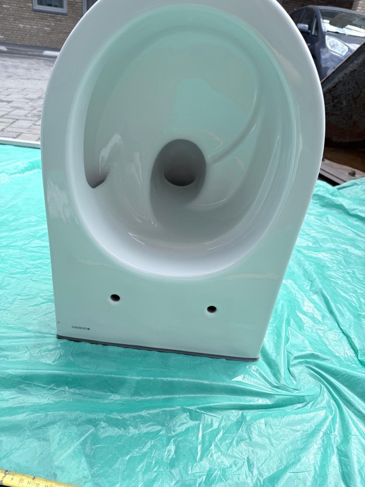 Ophangwc van Geberit en fonteintje . Nieuw, Doe-het-zelf en Bouw, Ophalen
