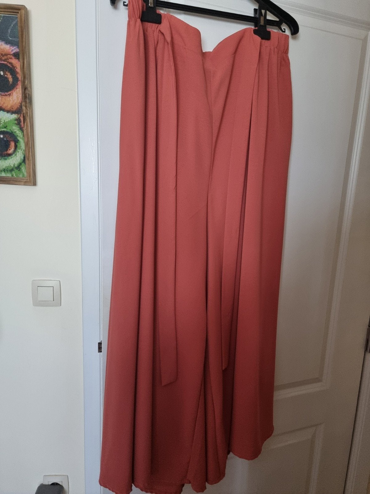 Mooie terracotta‑kleurige wide‑leg rok/broek van SHEIN Curve, Kleding | Dames, Grote Maten, Ophalen of Verzenden, Nieuw, Rok