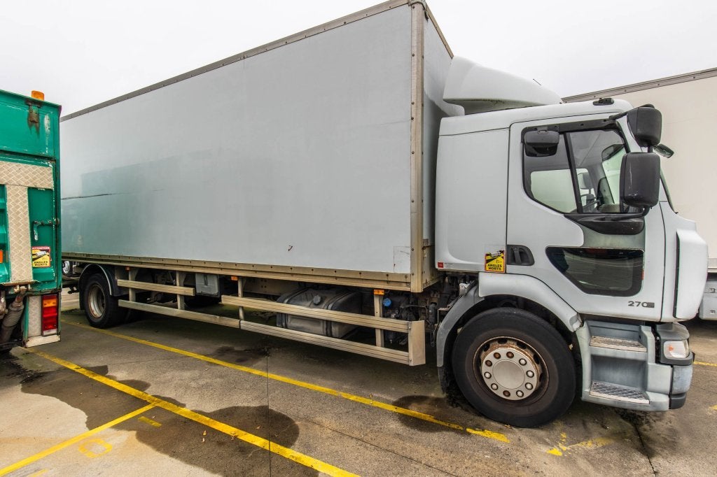 Renault MIDLUM 270(18T)+DHOLLANDIA+MOTEUR HS (bj 2012), Auto's, Automaat, Euro 5, Achterwielaandrijving, Renault