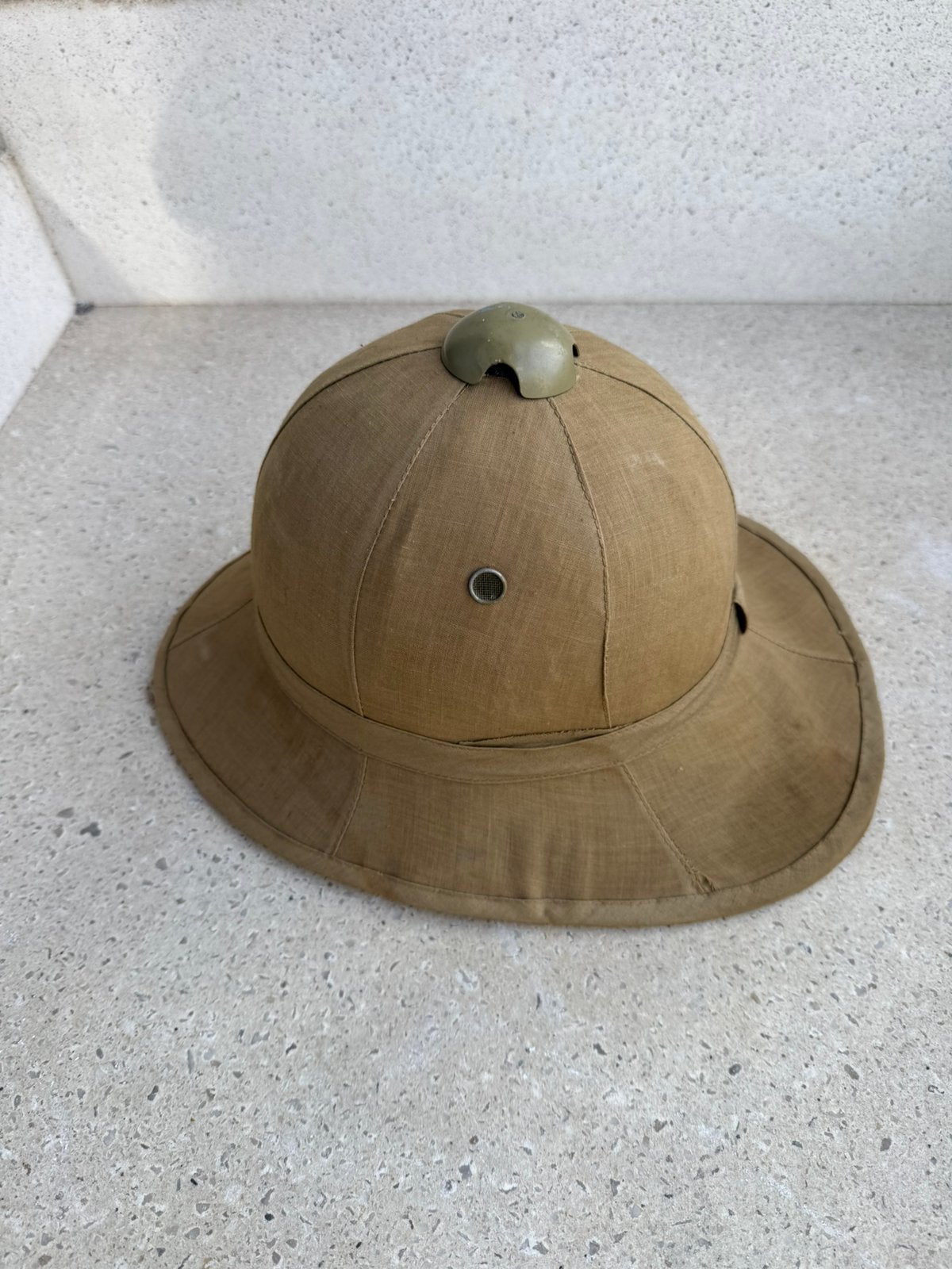 WW2 casque tropical Italien, Collections, Enlèvement ou Envoi