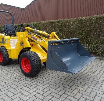 Bac puinbak knikmops, Articles professionnels, Machines & Construction | Grues & Excavatrices, Enlèvement, Chargeuse sur pneus ou Chouleur