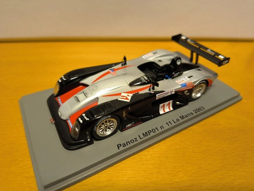 1:43 Spark SCPZ05 Panoz LMP01 24h Le Mans 2003 #11 5th place, Hobby & Loisirs créatifs, Voitures miniatures | 1:43, Enlèvement ou Envoi