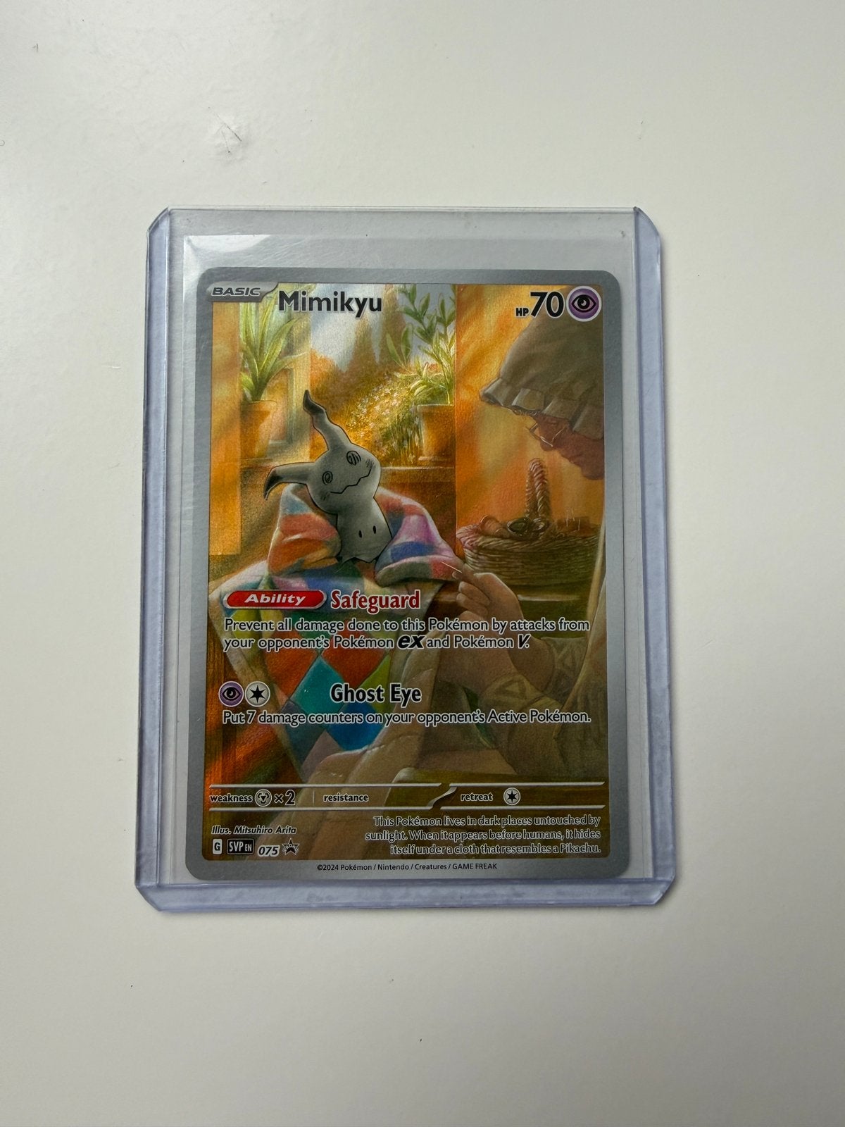 Mimikyu - (SVP 075) - Paldean Fates, Ophalen of Verzenden, Nieuw, Losse kaart