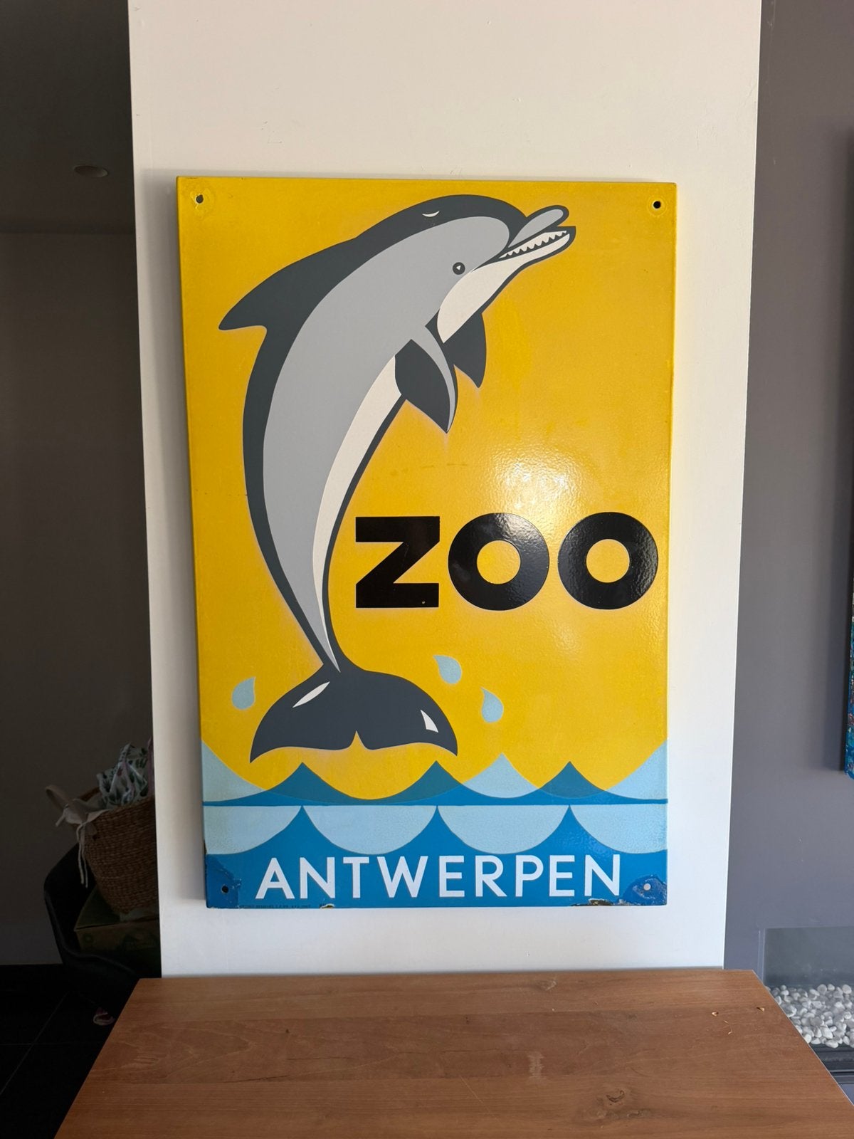 Emaille ZOO Antwerpen, Verzamelen, Ophalen