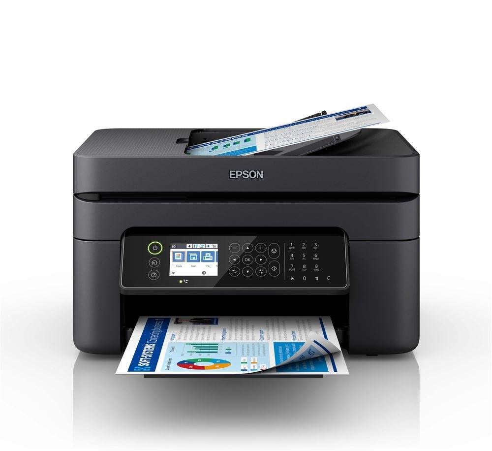 Imprimante multifonction Epson WorkForce WF-2870DWF Noir, Computers en Software, Printers, Zo goed als nieuw, All-in-one, Inkjetprinter