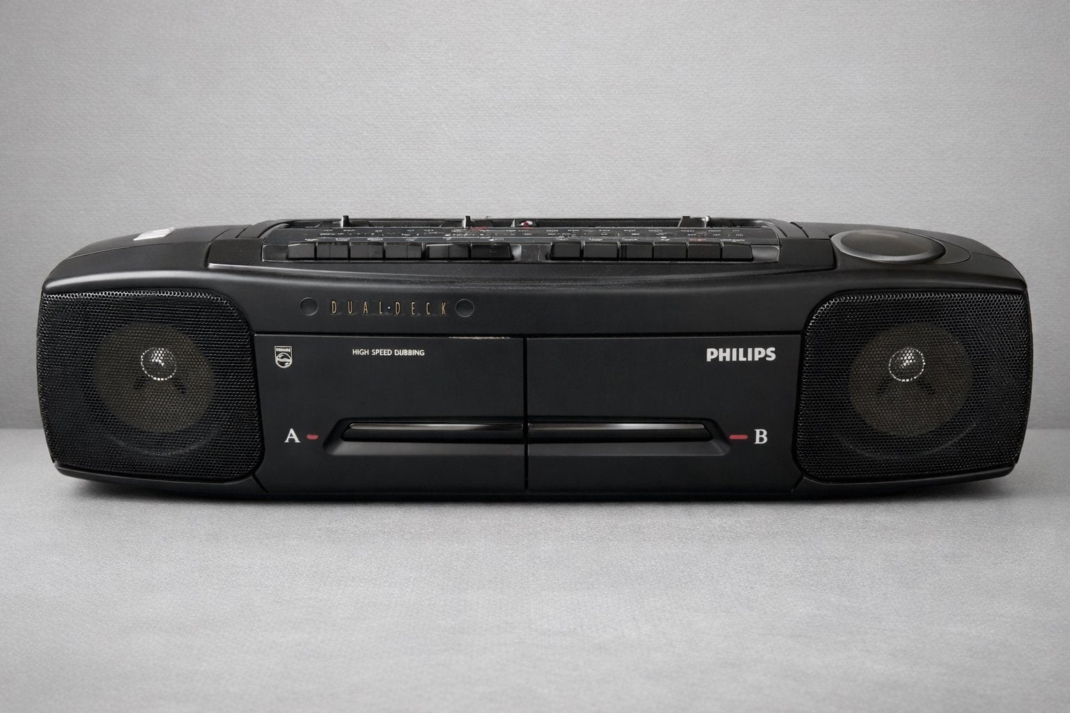 Retro Philips Radio Cassette Werkt Perfect, TV, Hi-fi & Vidéo, Radios, Enlèvement, Comme neuf, Radio
