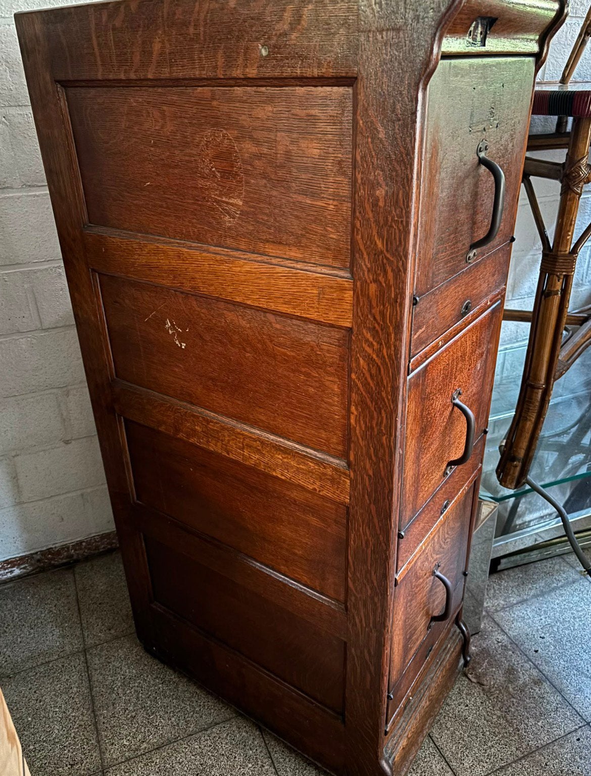 Classeur Globe Wernicke 1900/10, Enlèvement