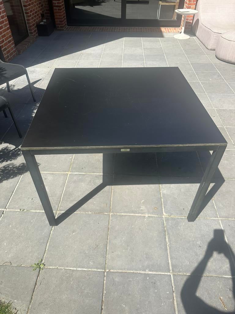 Buitentafel Manutti 105 x 105 cm x 70 cm, Tuin en Terras, Ophalen, Gebruikt, Vierkant, Aluminium