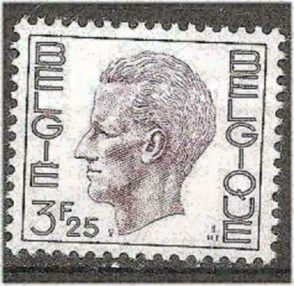 Belgique 1975 - Yvert 1744/OBP 1753 - Roi Baudouin (PF), Timbres & Monnaies, Timbres | Europe | Belgique, Envoi, Non oblitéré