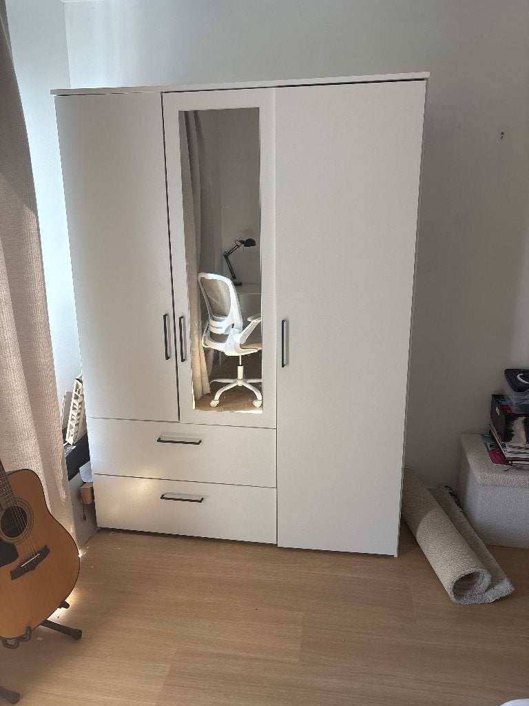 Kledingkast, Huis en Inrichting, Kasten | Kleerkasten, Strak, 100 tot 150 cm, 200 cm of meer, Zo goed als nieuw