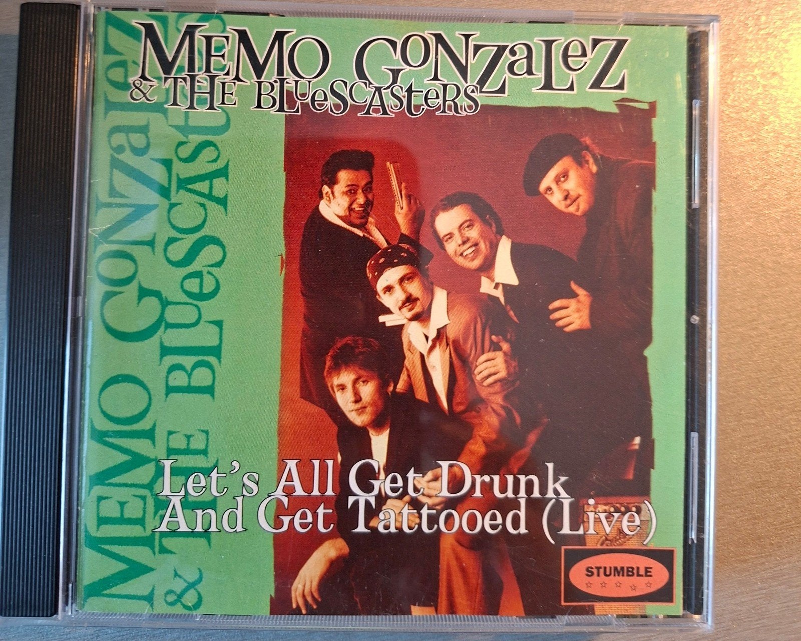 Cd. Memo Gonzales. Let's all get drunk and... (Live)., Ophalen of Verzenden, Gebruikt