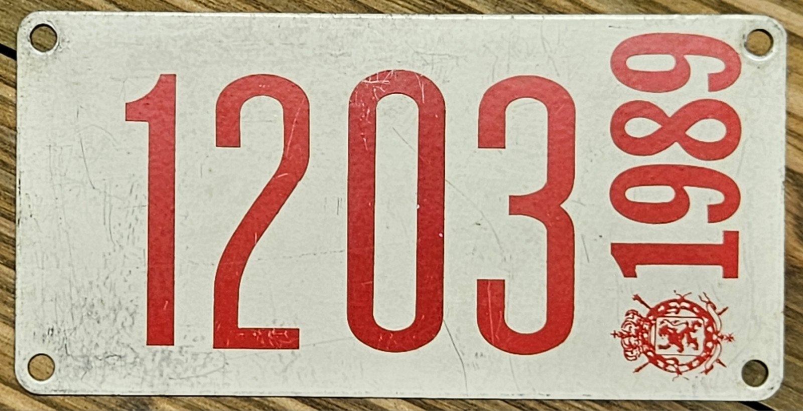 België 1989 taksplaat 1203
Dit is een Belgische, Ophalen of Verzenden