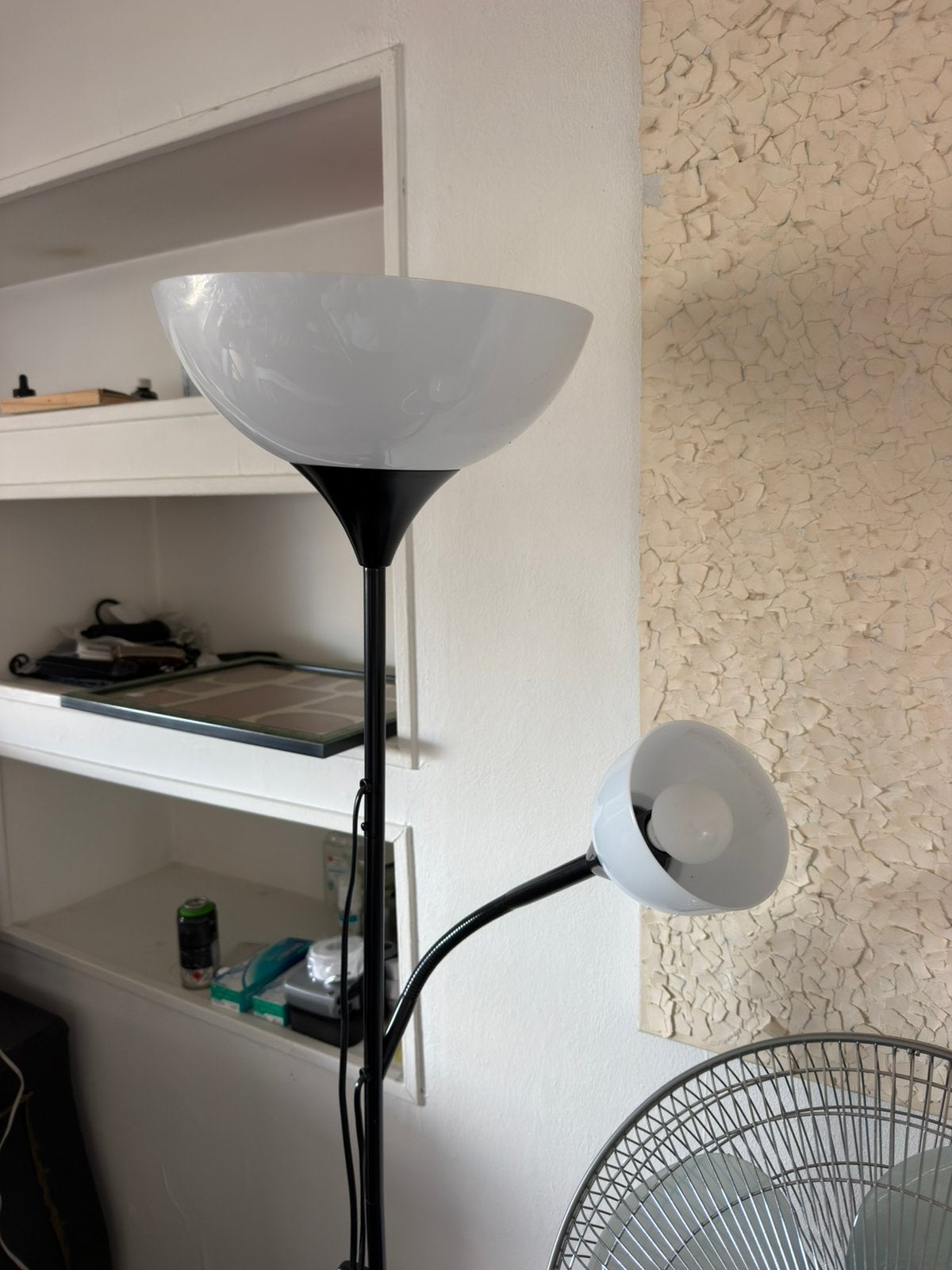GRATIS Ikea G1512 staanlamp zwart, Enlèvement, Comme neuf