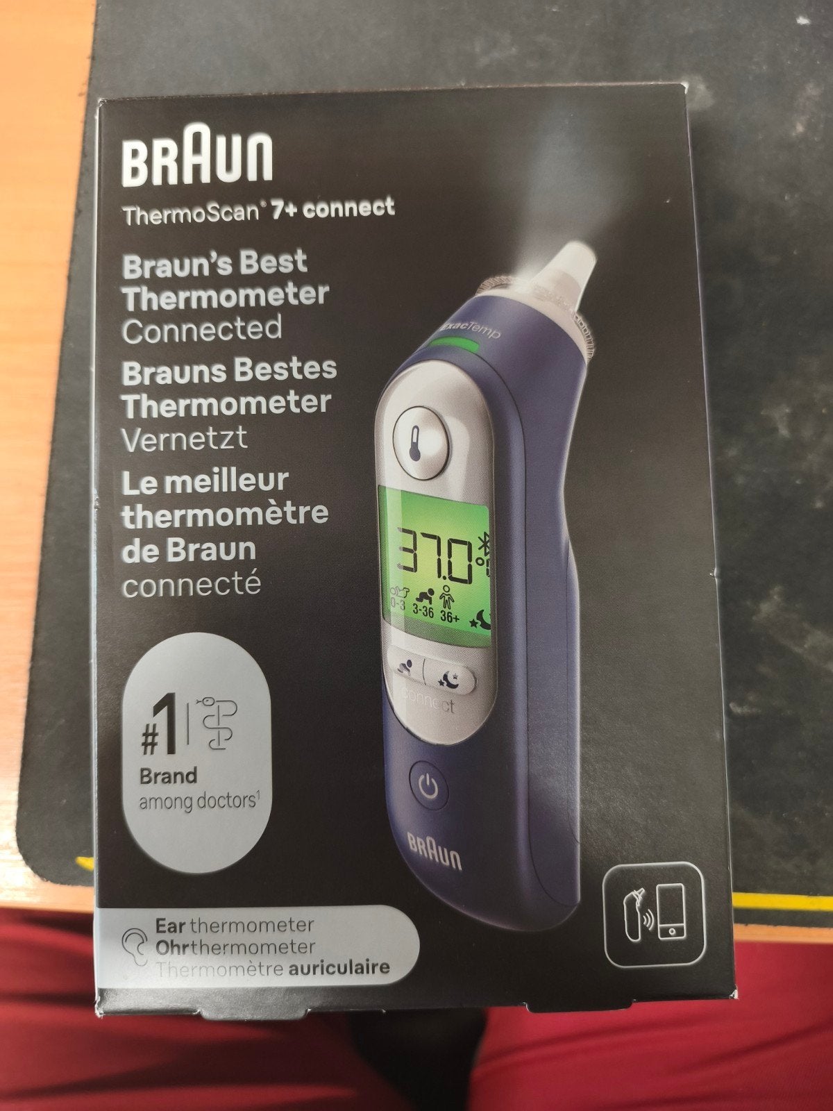 Thermomètre auriculaire connecté, Electroménager, Équipement de Soins personnels, Neuf, Autres types, Enlèvement