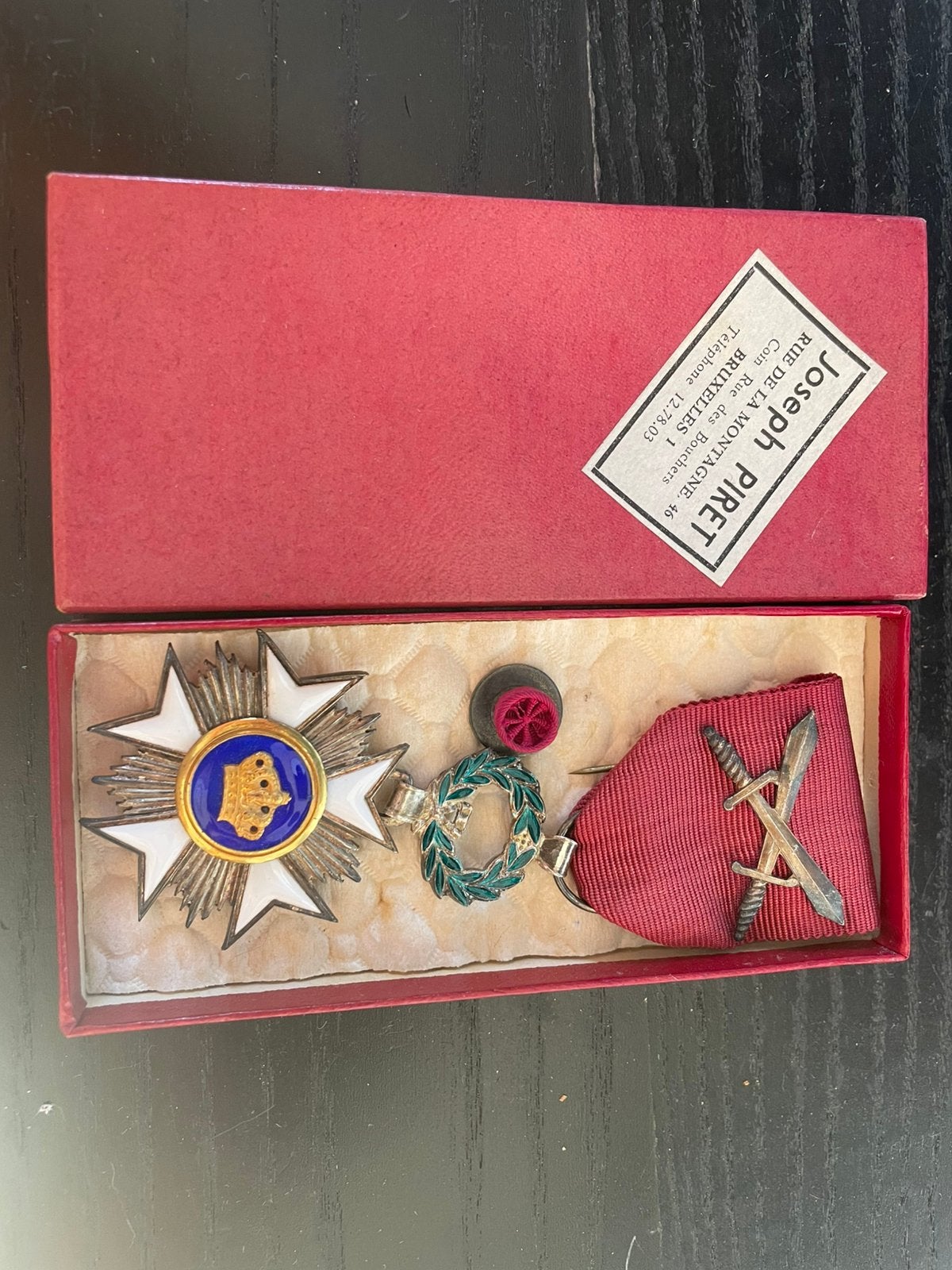 Medaille kroonorde couronne, Collections, Enlèvement ou Envoi