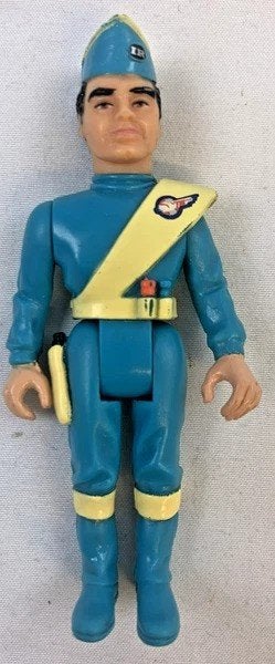 Matchbox Thunderbirds Virgil Tracy Figuur Vintage 1992 10cm, Verzamelen, Speelgoed, Verzenden, Zo goed als nieuw