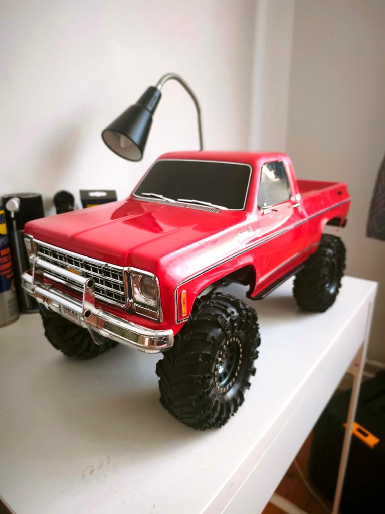TRX-4 Chevrolet K10 Cheyenne High Trail Edition – Rouge, Hobby & Loisirs créatifs