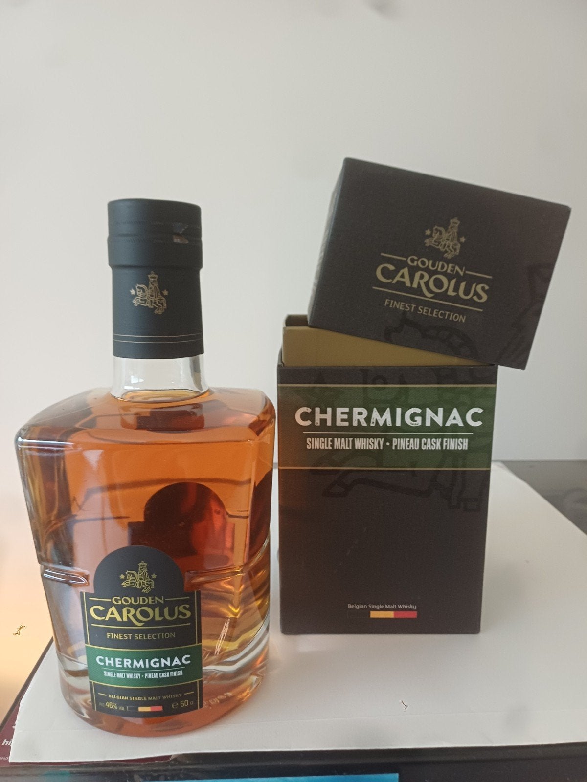 Whisky Gouden Carolus Chermignac (De Molenberg), Enlèvement ou Envoi, Neuf, Pleine
