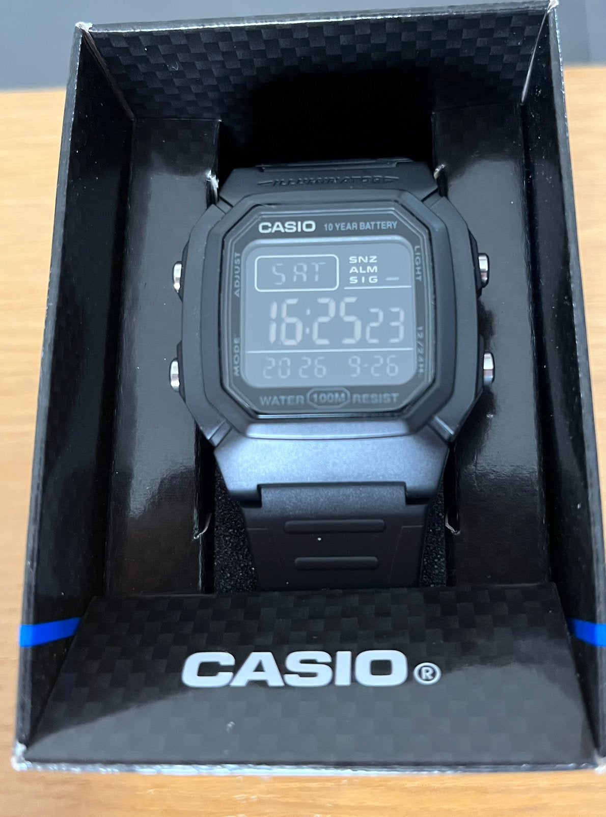 2 x casio horloges, Handtassen en Accessoires, Ophalen of Verzenden, Zo goed als nieuw