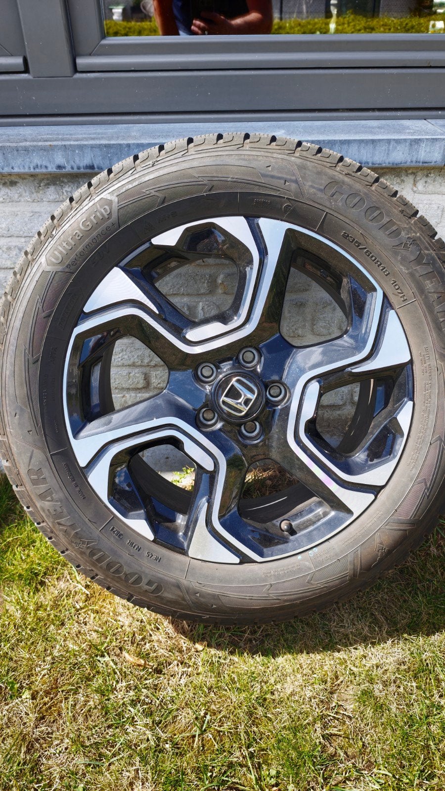 Honda crv velgen en winterbanden, Auto-onderdelen, Banden en Velgen, Ophalen, 18 inch, Gebruikt, Velg(en)