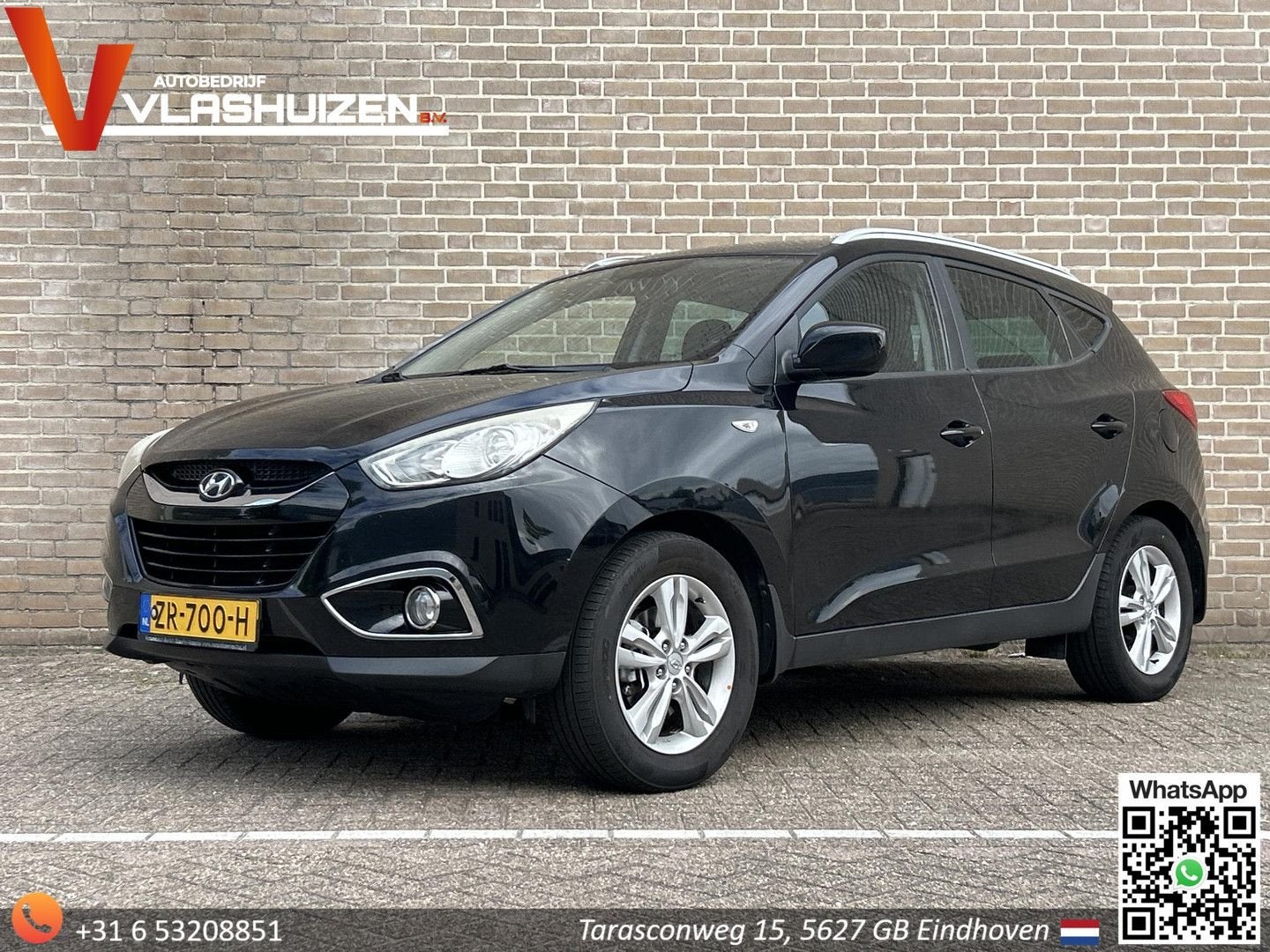 Hyundai ix35 1.6i GDI Pro | Climate | Cruise | PDC | Stoelve, Auto's, 158 g/km, Start-stop-systeem, Zwart, Handgeschakeld