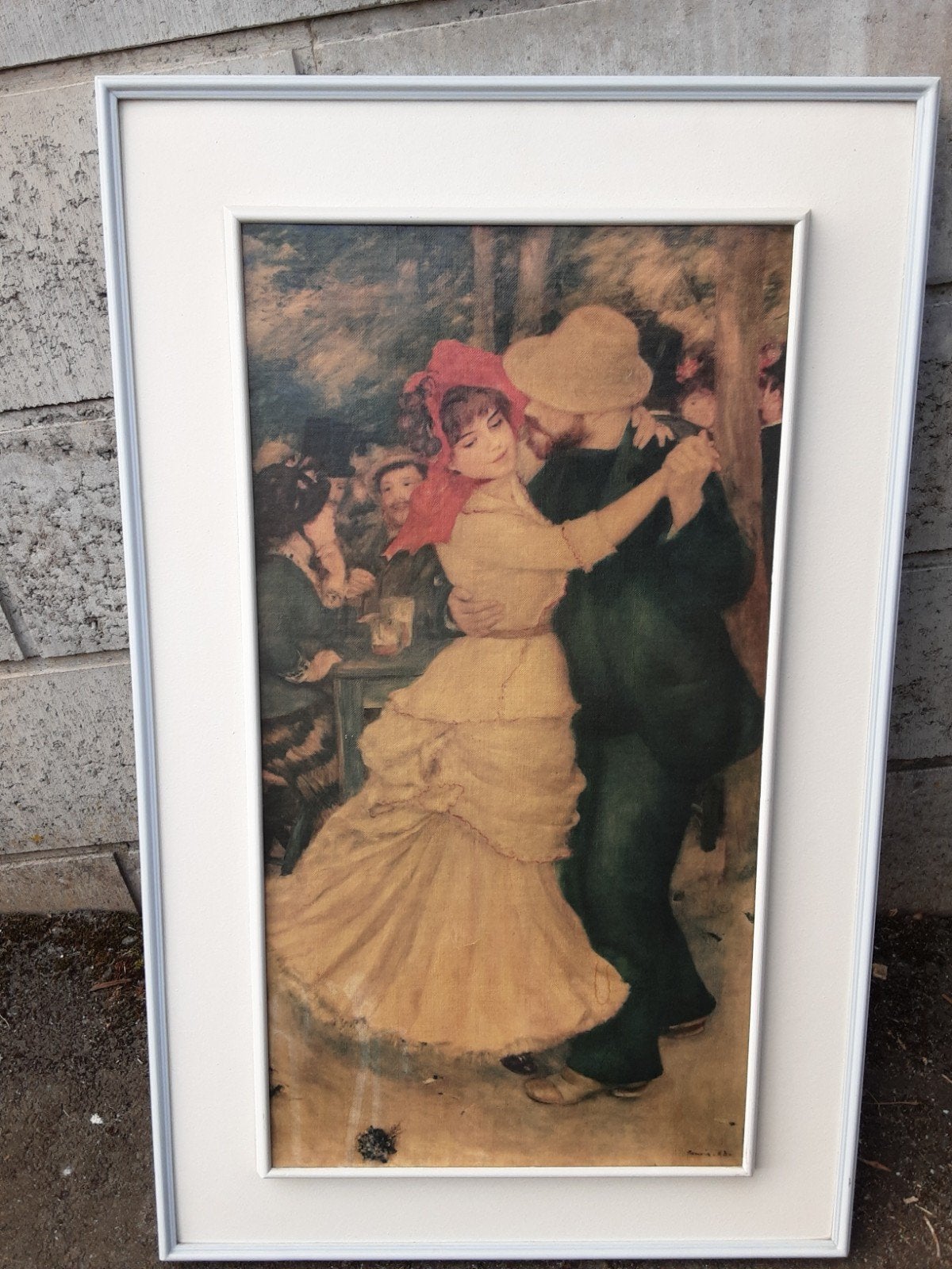 joli tableau  représentant un jeune couple qui danse?, Enlèvement, Toile