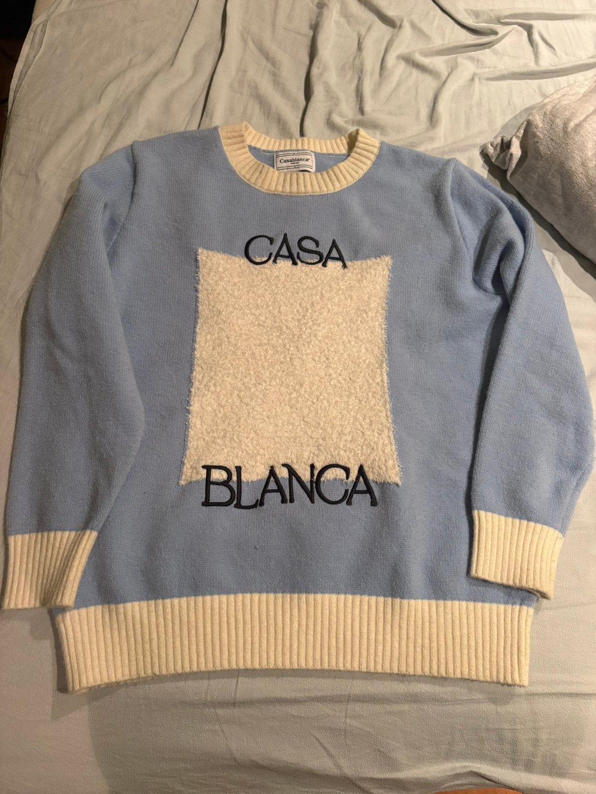 Casa blanca sweater, Ophalen, Zo goed als nieuw, Maat 52/54 (L), Blauw