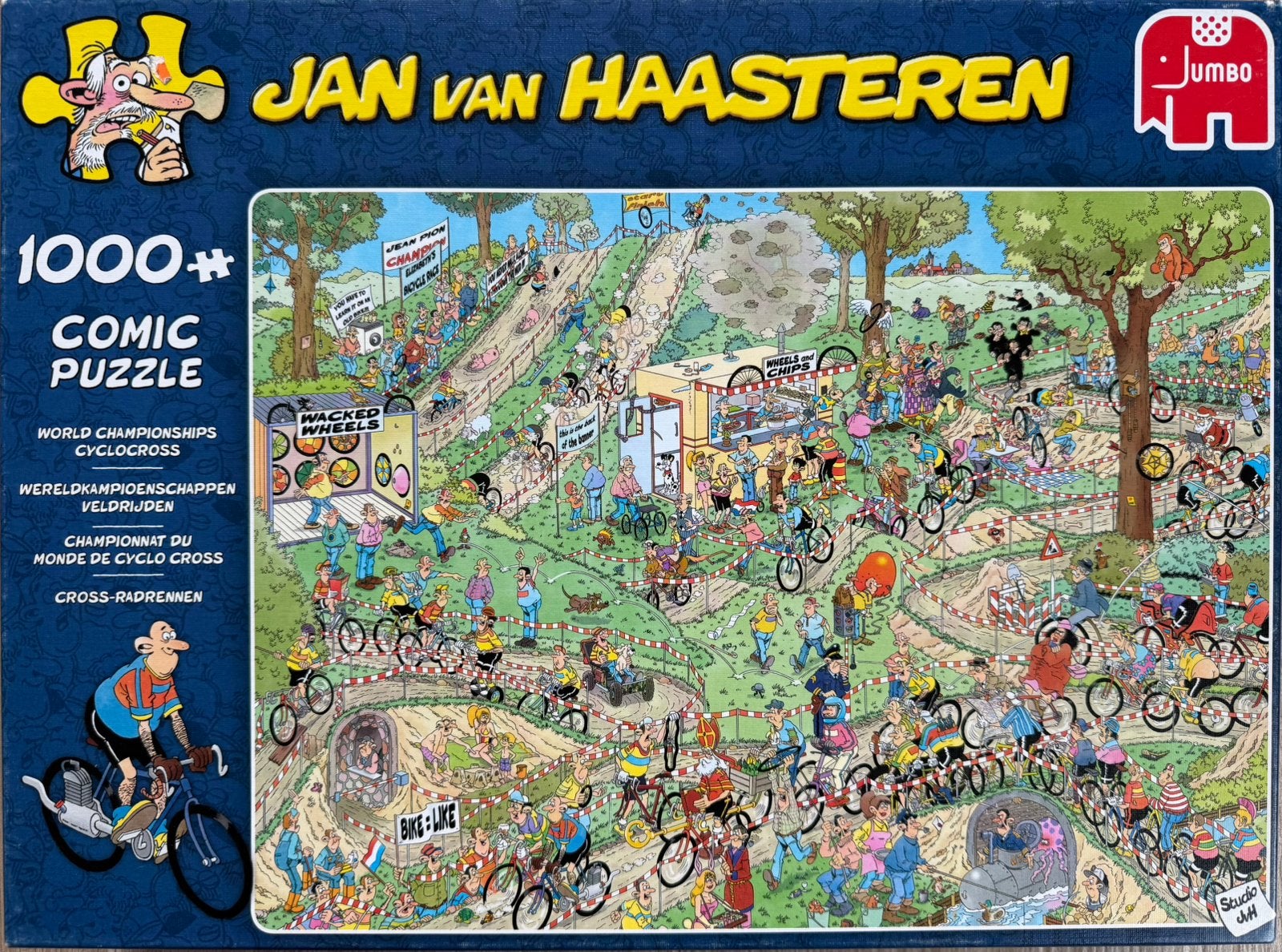 Legpuzzel Van Haasteren “Wereldkampioenschappen Veldrijden”, Ophalen, Zo goed als nieuw, Legpuzzel
