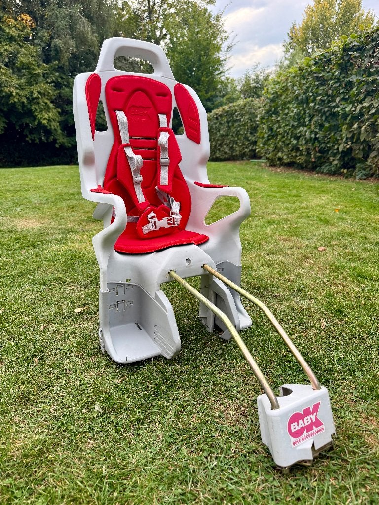 Siège-bébé ou siège-enfant vélo, Vélos & Vélomoteurs, Enlèvement, Utilisé, OK Baby, Siège arrière