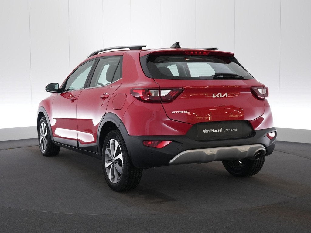 Kia Stonic 1.0 T 100 Pure DCT, Auto's, Gebruikt, Zwart, Bedrijf, 5 zetels