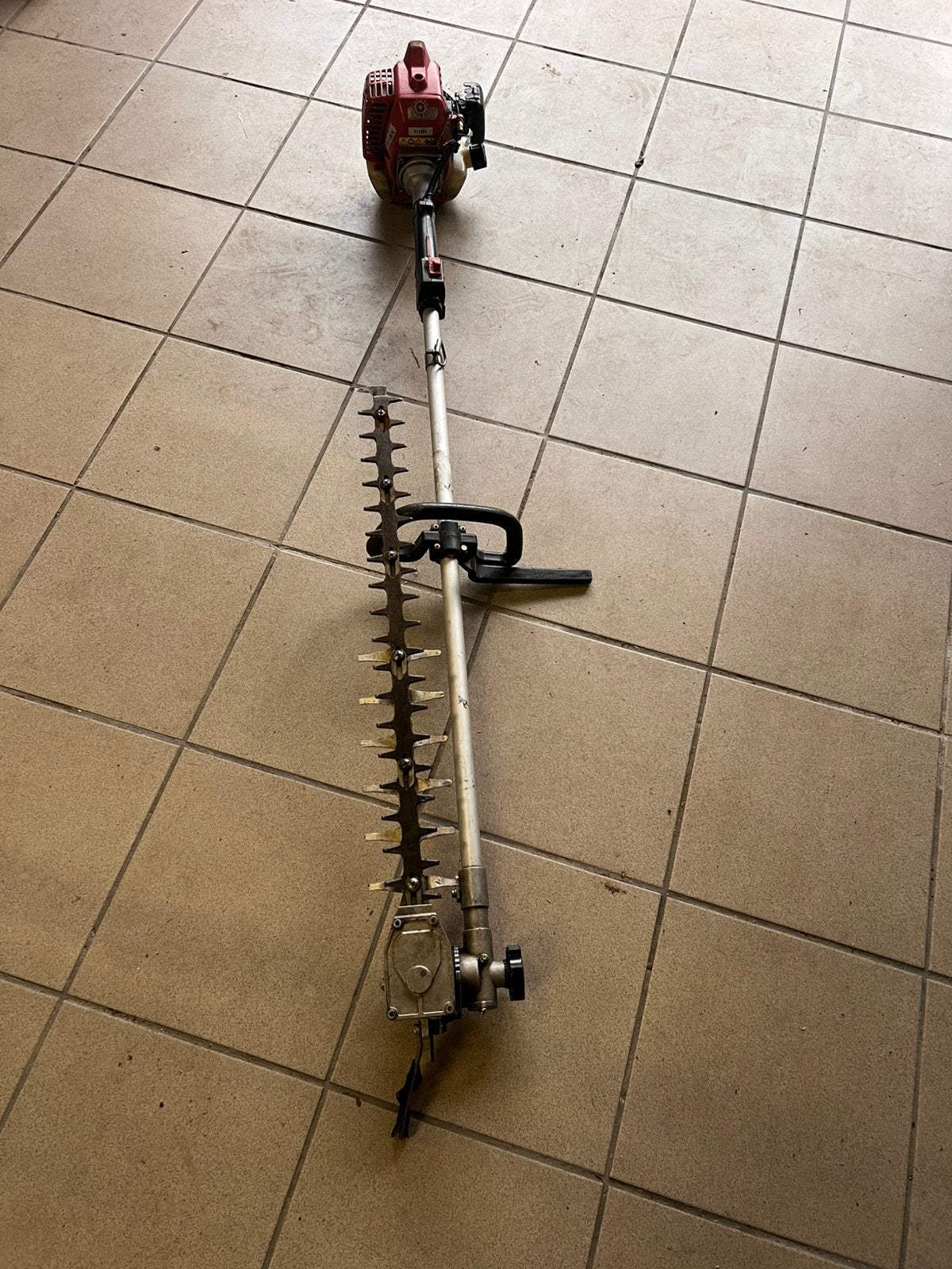 Maruyama heggeschaar op steel 2takt werkend, Jardin & Terrasse, Taille-haies, Enlèvement, Utilisé, Essence
